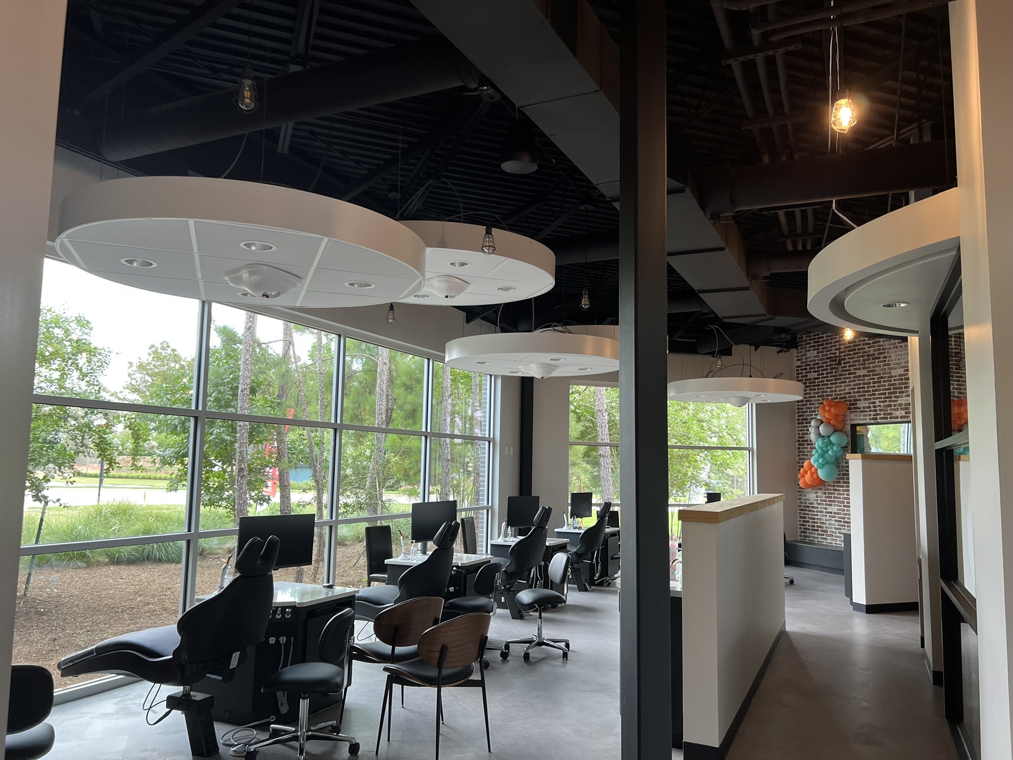 Clouds With Tile Ceiling